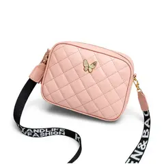 OEM - Bolso De Hombro Femenino Mariposa Rosado