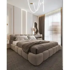 GENERICO - Cama Box Tarima Idrogo Moka 2 Plazas