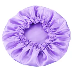 MAJIKA - Gorro de Satén Doble para Cabello Antifrizz Suave, Ajustable y Protector Nocturno