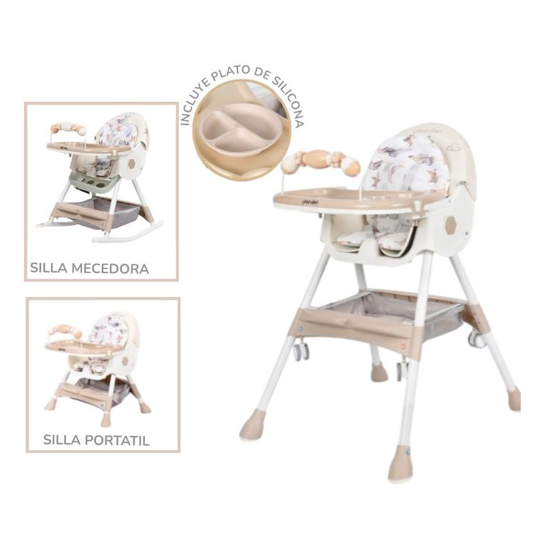 Silla de Comer 3 en 1 Copito - Comodidad, seguridad y versatilidad para tu bebé
