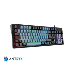 ANTRYX - Teclado Gaming Mk-860L Mecanico Sw Blue Rgb Black