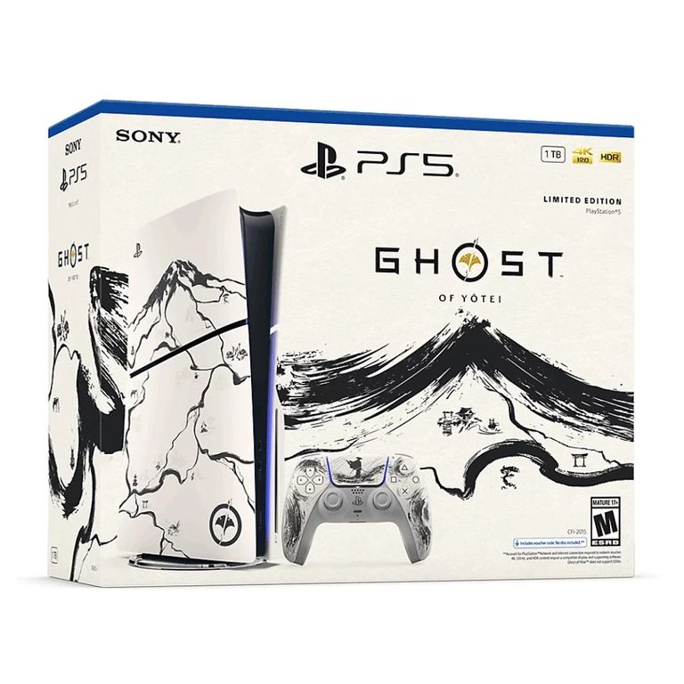 Consola Ps5 Edicion Ghost of yotei Black Edition