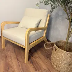 GENERICO - Butaca Hernán Beige Decoban Hogar