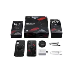 INFINIX - Smartphone GT30 pro Gamer Pack 12+12Gb Ram - 256Gb Color Dark Flare Negro