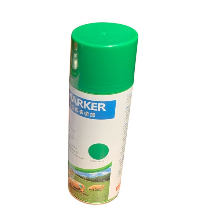 Aerosol Spray Marcador De Animales Color Verde - 450 ml -