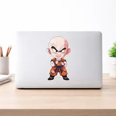 GENERICO - Sticker 3D Lenticular Dragon Ball - Efecto de Movimiento y Transformación para Laptop