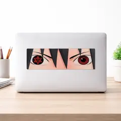 GENERICO - Sticker 3D Lenticular Naruto Shippuden - Efecto de Jutsu y Movimiento para Laptop