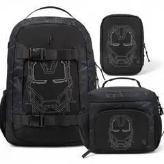 PORTA - TRI PACK MOCHILA LONCHERA CARTUCHERA ELDER