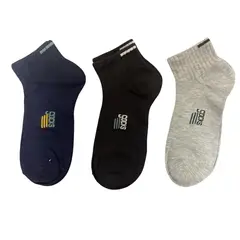 MINTANA - PACK 3 MEDIAS TOBILLERAS ALGODON DEPOR HOMBRE