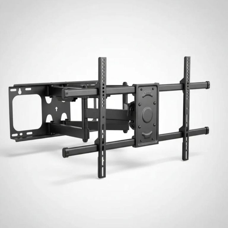 RACK MOVIBLE REFORZADO PARA TV DE 43 hasta 100