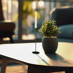 LAR DANIELSEN - Portavelas minimalista 23 cm. - Linea