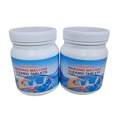 GENERICO - Pastillas Limpiadoras De Lavadora 12 Piezas X 2 FRASCOS