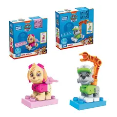 MATTEL - MEGABLOKS SET PAW PATROL SKYE Y ROCKY