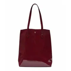 VICTORIA'S SECRET - BOLSO ROJO BORGOÑA BRILLANTE VICTORIAS SECRET