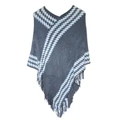 GENERICO - Pullover Poncho Chal Elegante de Mujer