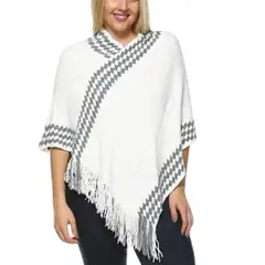 GENERICO - Pullover Poncho Chal Elegante de Mujer