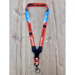 GENERICO - Llavero McLaren Lanyard Pita Colgador de Llaves Formula 1