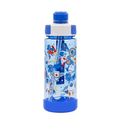 VARELOX - Botella tomatodo multiuso Astronauta 650ml niño Azul