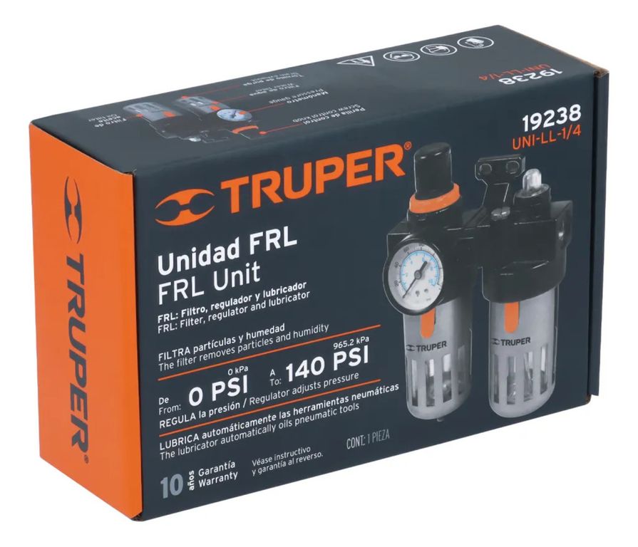 Filtro Unidad Limpieza Y Lubricación 1/4 Npt 19238