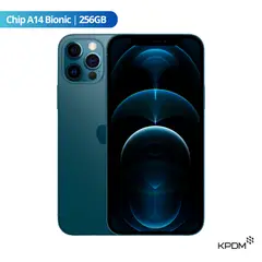 APPLE - IPhone 12 Pro 256GB Azul Pacífico Reacondicionado Grado A