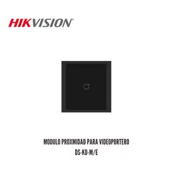 HIKVISION - Módulo Lector de Tarjetas Proximidad DS-KD-E EM 125 kHz para Videoportero