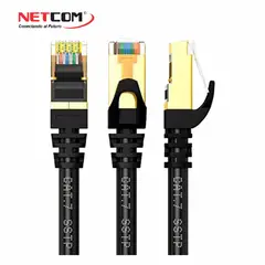 GENERICO - CABLE ETHERNET RJ45 CAT 7 SSTP DE 2 MTS - NETCOM