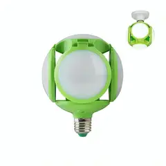 GENERICO - Foco Luz LED Deformable en forma de Pelota de Fútbol