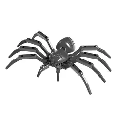 DANWEILE - Modelo de araña DIY con articulaciones Negro