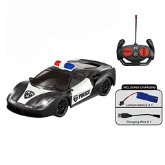 DANWEILE - Coche de policía teledirigido impulsado por niños
