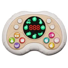DANWEILE - Quick Push Consola de juegos para niños Fruit pattern Blanco