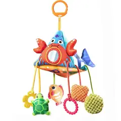 DANWEILE - Sonajeros de animales para bebés, colgantes para cochecitos