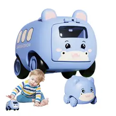 DANWEILE - Coches de juguete de animales inerciales para niños
