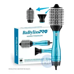 Babyliss Pro - Cepillo y Secador de Aire Caliente BaBylissPRO Desmontable 2 en 1 - BNTDHB275PE