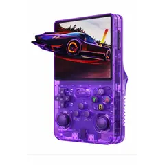 GENERICO - Consola Portatil Retro Game R36SX 64GB Purpura