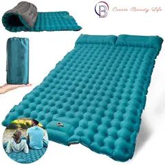 PUREPOWER - Colchón Inflable Para Acampar Colchoneta Autoinflable Doble Para Acampar y viajes
