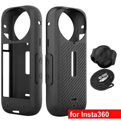 GENERICO - FUNDA SILICONA KIT INSTA360 X5