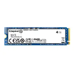 KINGSTON - UNIDAD EN ESTADO SOLIDO 4TB NV3 PCIE M.2 P-N ssdktsnv3m4000