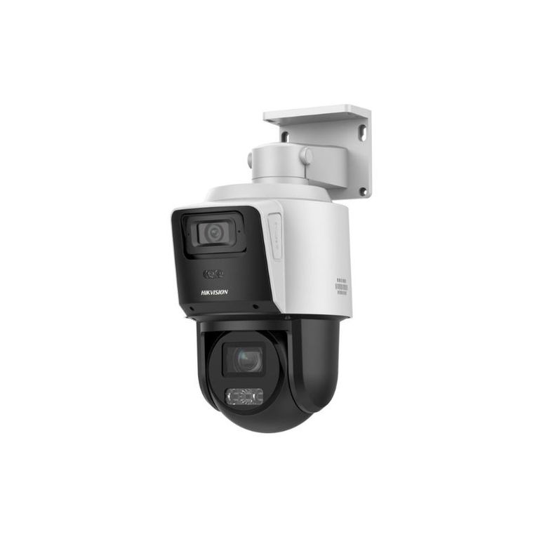 Cámara IP PTZ TandemVu DS-2SE3C204MWG-E12 2MP+2MP 4X PoE Visión Nocturna Exterior
