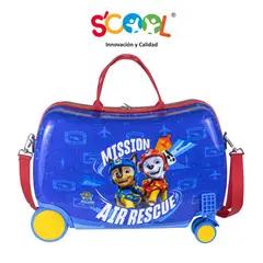 SCOOL - - Maleta Travel Kids Carry Bag Paw Patrol H