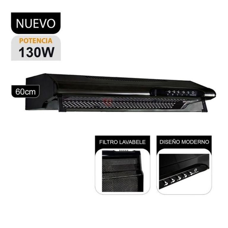 Campana extractora 60cm CEI-602NE