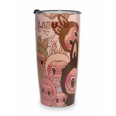 OEM - Vaso Término De Acero Inoxidable Sorbete Rosado