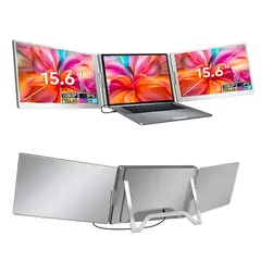 MAGNATTE - MONITOR PORTÁTIL DUAL PARA LAPTOP LCD IPS 15.6 60HZ USB C FHD MOD MGT-S800