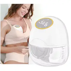 GENERICO - Extractor de Leche Eléctrico Portátil Manos Libres Recargable Silencioso