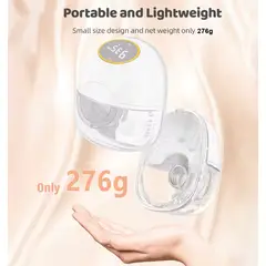 GENERICO - Extractor de Leche Manos Libres Trabaja y Extrae al Mismo Tiempo