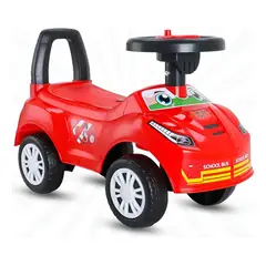 GENERICO - Carro de Arrastre para Niño Correpasillos para Bebes Rojo