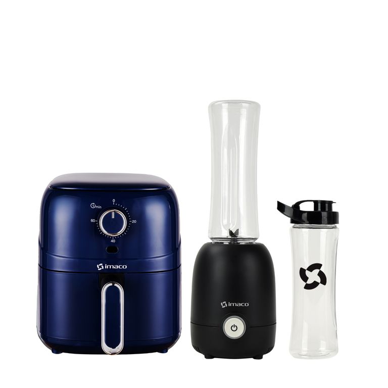 Combo freidora AF2380A + licuadora personal cvaso to go BL9651TG