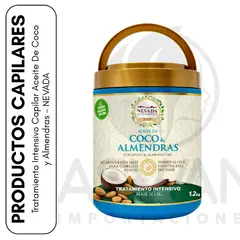 NEVADA NATURAL PRODUCTS - Tratamiento Intensivo Capilar Aceite De Coco y Almendras - NEVADA