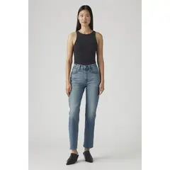 LEVIS - Jeans Mujer 501 Crop Celeste
