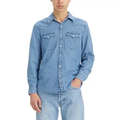 LEVIS - Camisa Hombre Classic Western Straight Azul