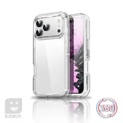 CASE - 360 Son 3 en 1 Transparente para iPhone 17 Pro